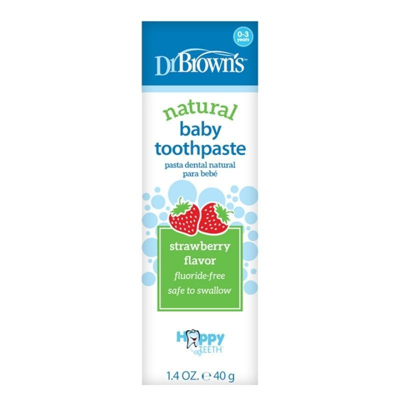 Dr.Brown’s Toothpaste Fresa Flavour 40g