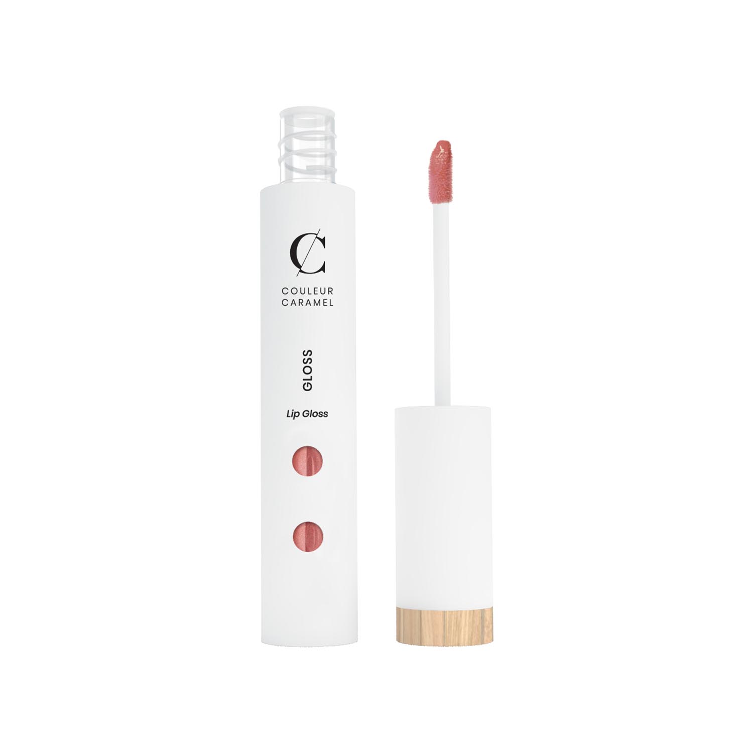 Couleur Caramel Makeup Lip Gloss 805 Raspberry Red 1un