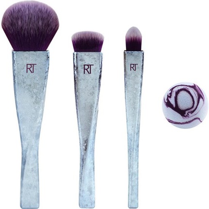 Makeup brushes and cosmetic sponge Real Techniques Brush Crush Ruler Of The Skies  4pcs