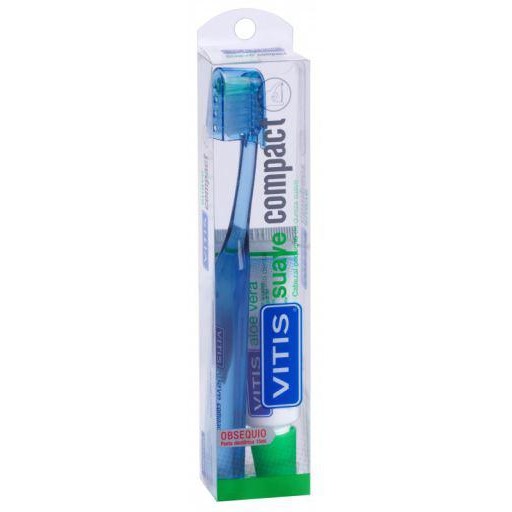 Vitis Compact Medium Toothbrush