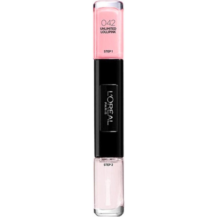 LOreal Paris Infallible Nail   42 Pink Sugar   Pink   Nail Polish