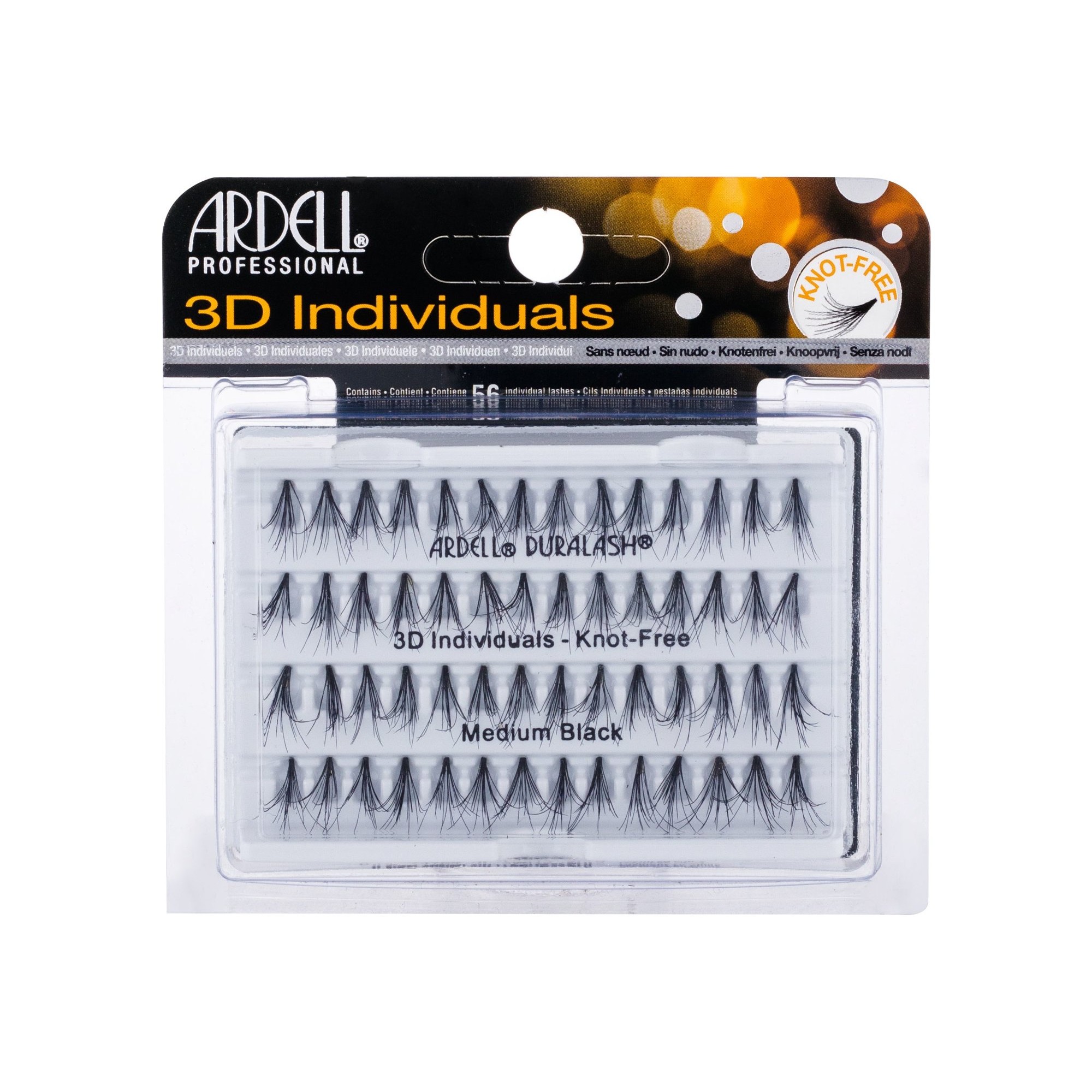 Ardell PestaA  as Postizas 3d Individuales Medium Black