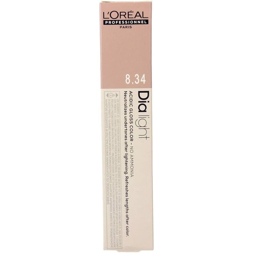 Dye No Ammonia L’Oreal Professionnel Paris Dia Light Nº 8.34 (50 ml)