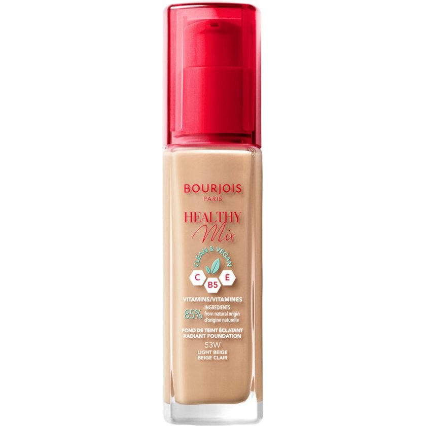 Bourjois Healthy Mix Radiant Foundation 53-Light Beige 30ml