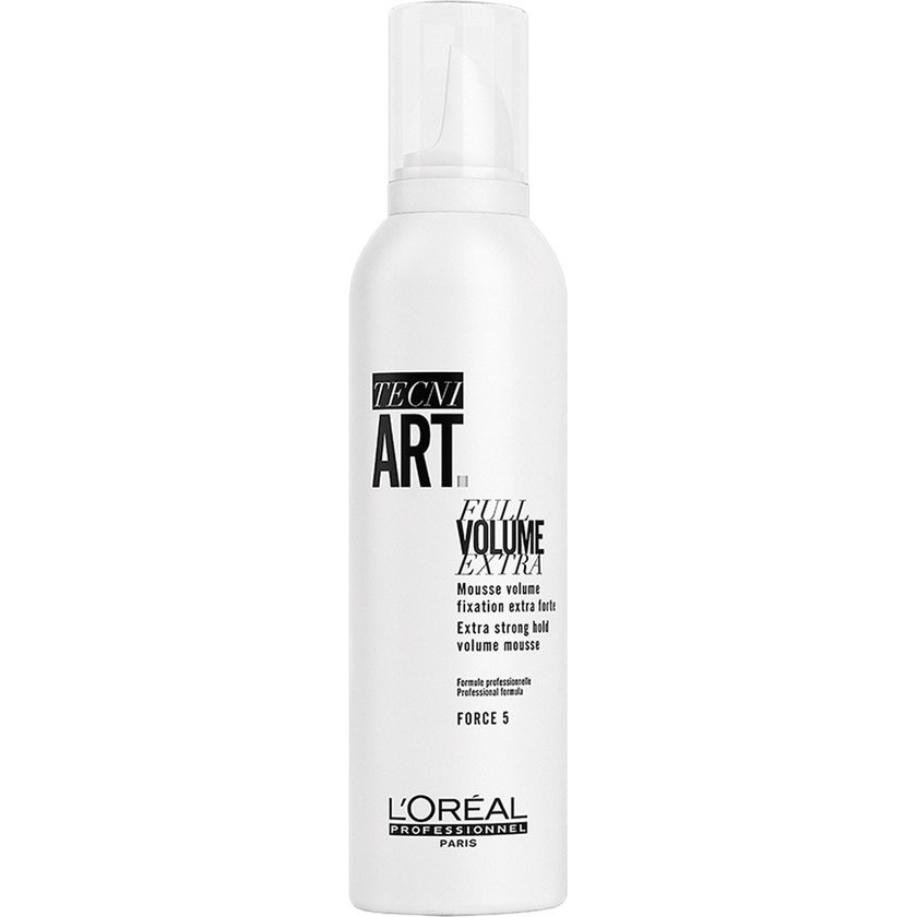 L OREAL PROFESSIONNEL Tecni Art Full Volume Extra Strong Hold Volume Mousse pianka nadaj ca w osom ekstraobj to   Force 5 250ml