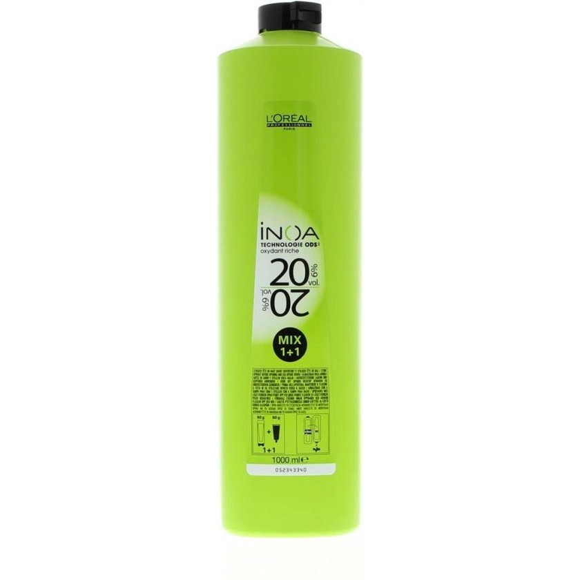 L’orEal Professionnel Inoa Color Oxydant Riche 6% 20 Vol. 1000 Ml