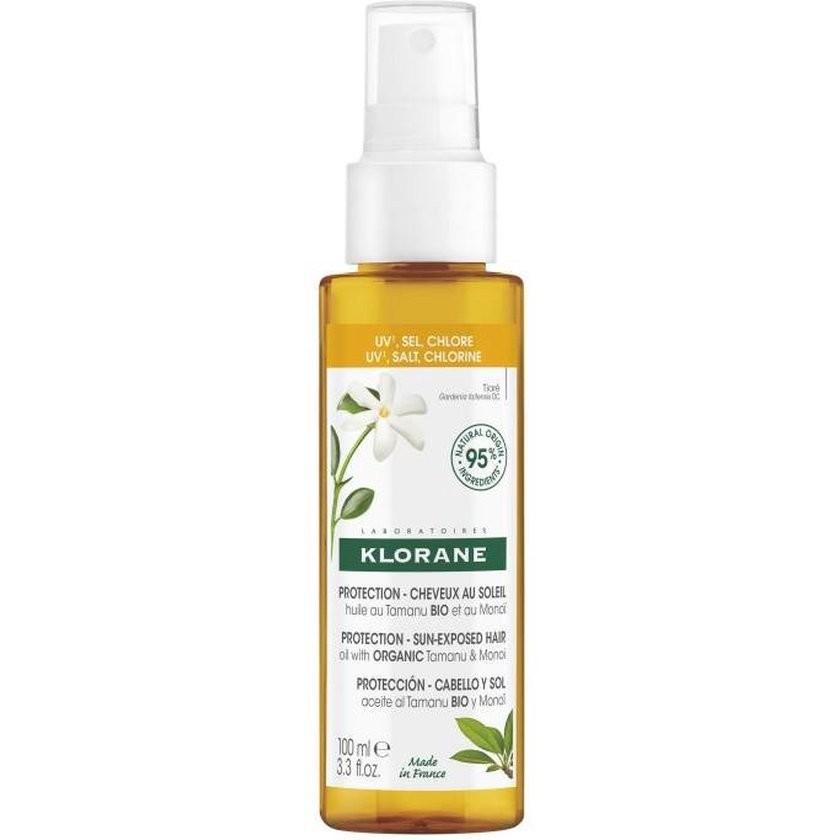 Klorane Tamanu And Monoi Sun Protection Oil 100ml