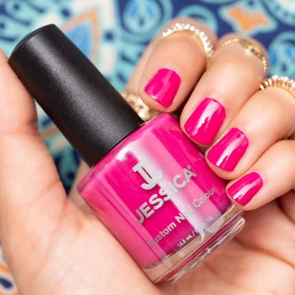 Lac de unghii Jessica Custom Nail Colour Festival Fuchsia  CNC 1172  14 8ml