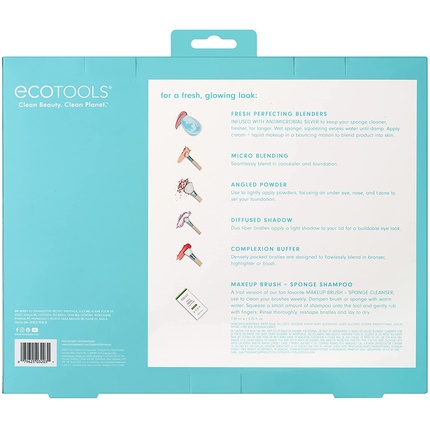 Ecotools Brighter Tomorrow Ready Set Glow Lot of 5 Pieces