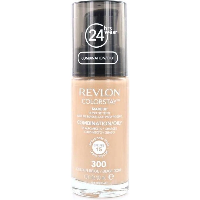 Revlon Colorstay Foundation With Pump – 300 Golden Beige (Oily Skin)
