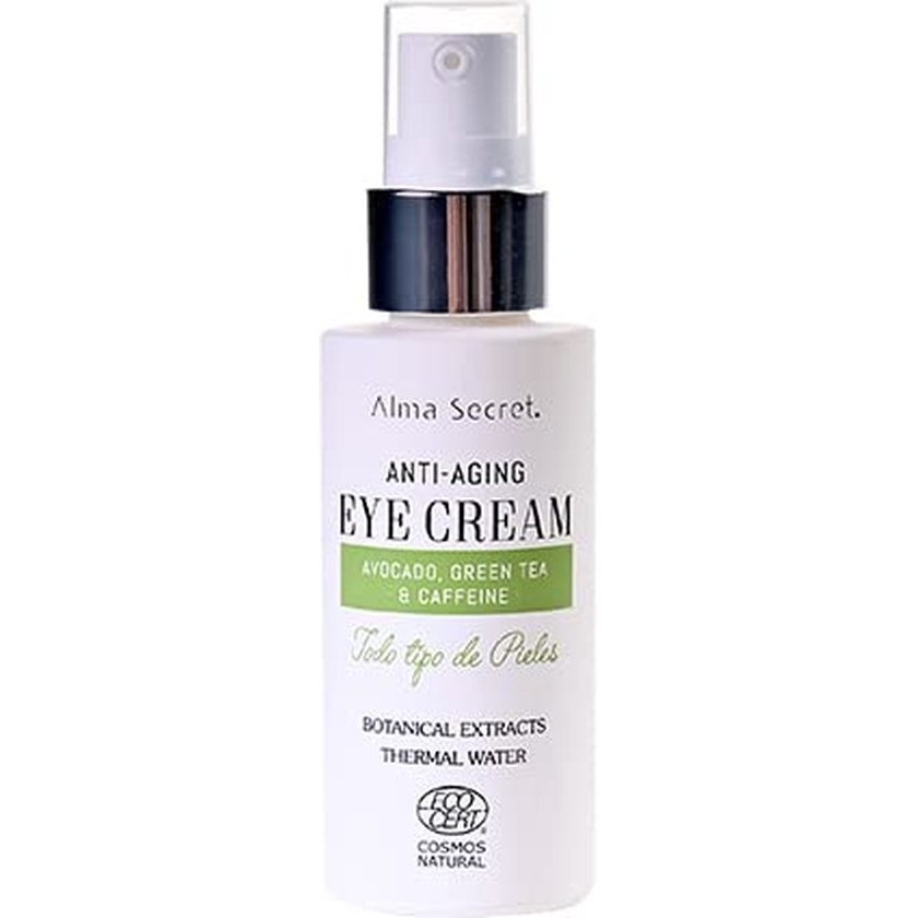 Alma Secret Eye Cream Antiedad With Avocado, Green Tea & Caffeine Botanical Extracts 30 Ml