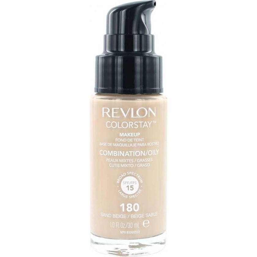 Revlon Colorstay 24hrs make up SPF 15  tone 180 Sand Beige   combination to oily skin  30 ml