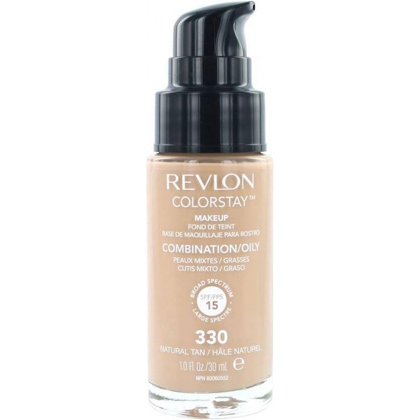 Revlon Colorstay Foundation With Pump – 330 Natural Tan (Oily Skin)