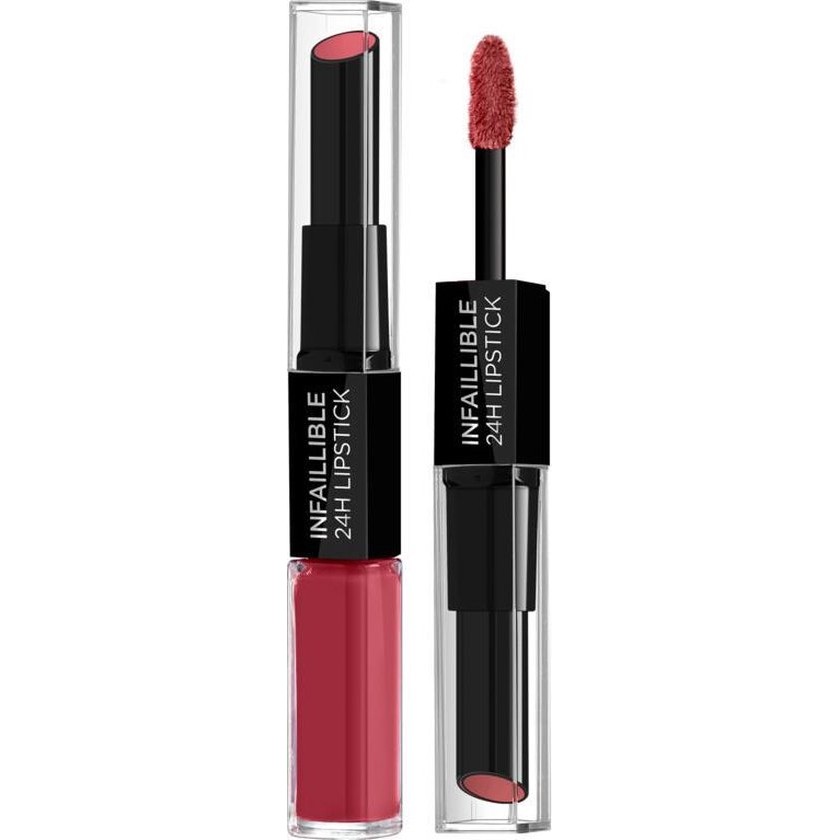 LOreal Paris Infallible Longwear 2 Step Lipstick 804 Metro Proof Rose
