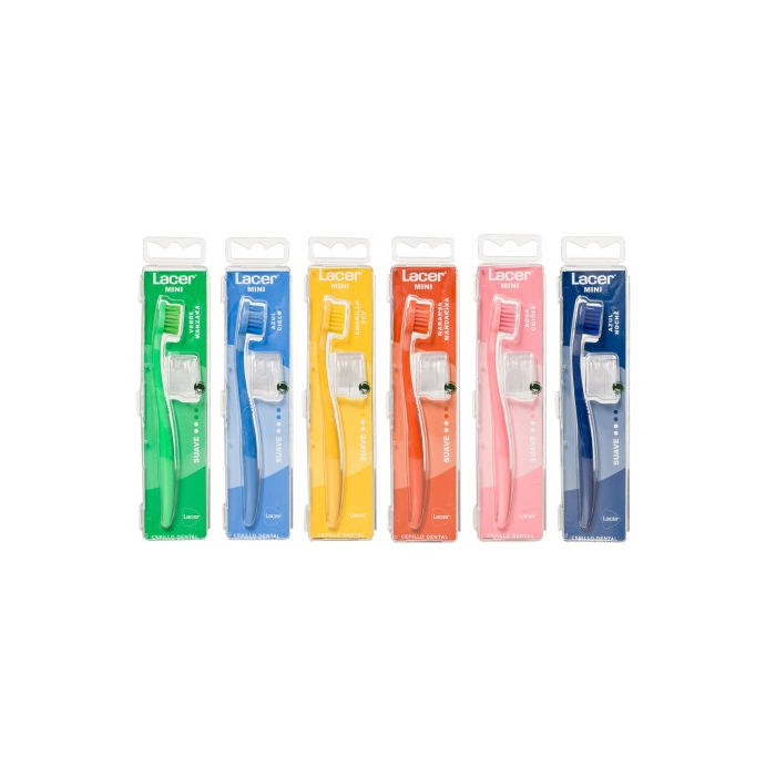 Mini Soft Toothbrush #assorted 1 Pcs By Lacer 1 Pcs