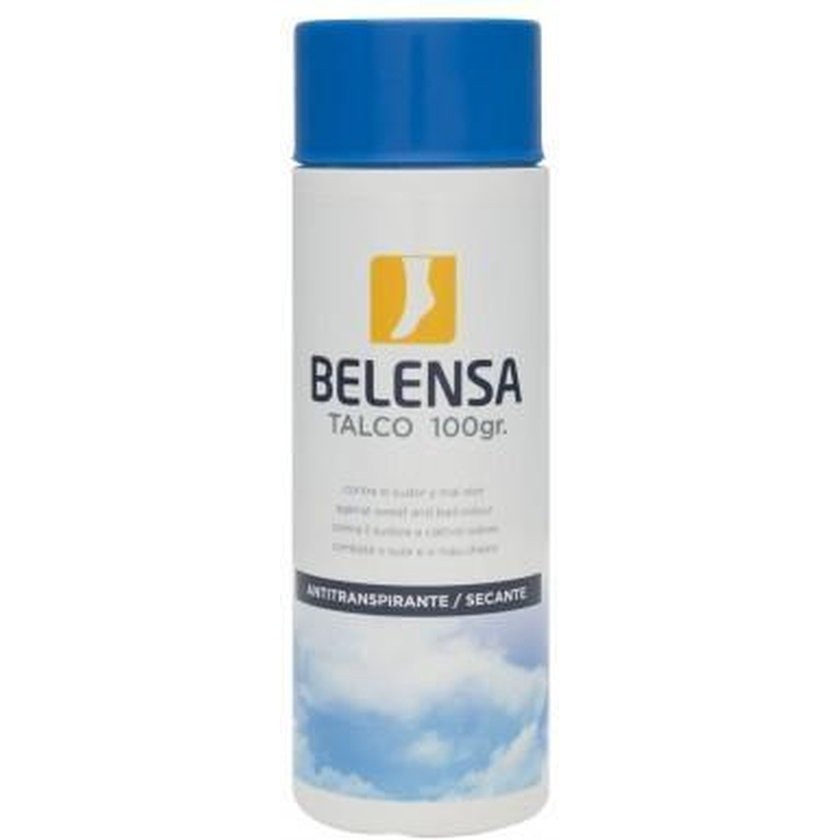 Belensa Antiperspirant Talc Against Sweat and Bad Odor 100g
