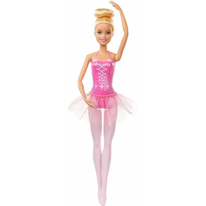 Barbie Doll Ballerina Blonde Hair With Tutu And Sculpted Toe Shoes