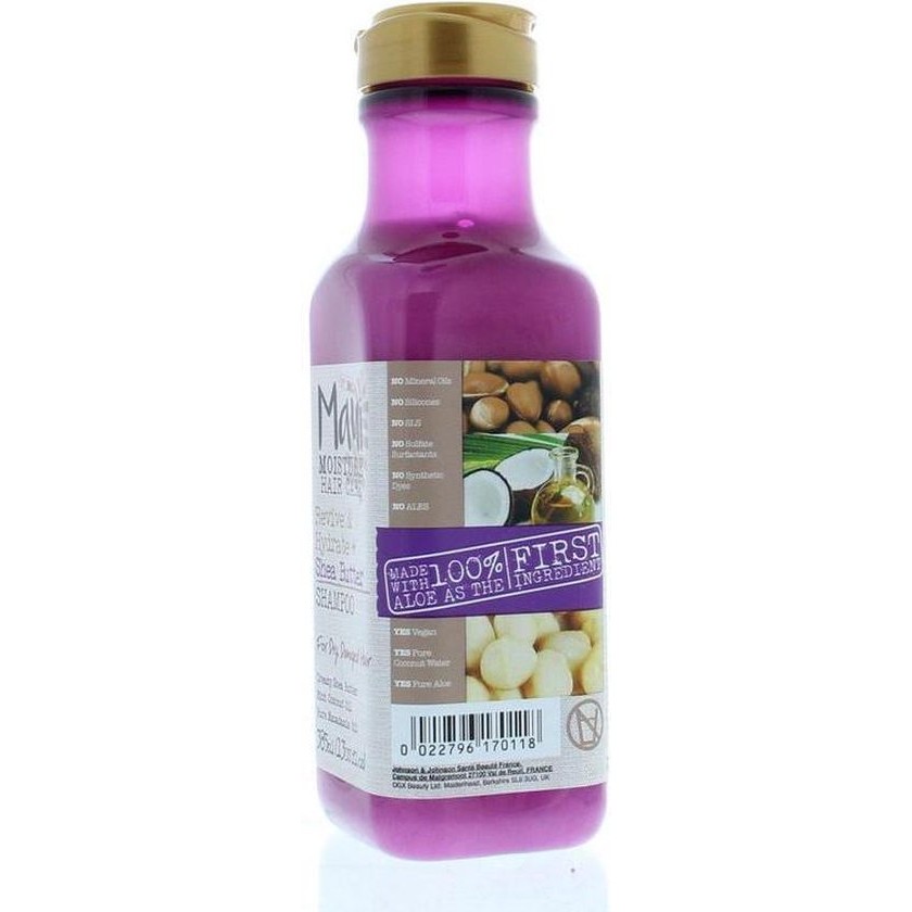 Maui Moisture Revive  Hydrate Shea Butter Shampoo DroogBeschadigd Haar 385ml