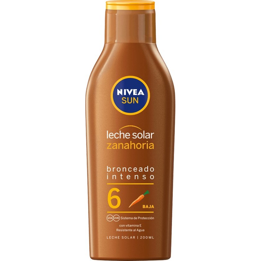 Sun Carrot Milk Spf6 By Nivea 200 Ml