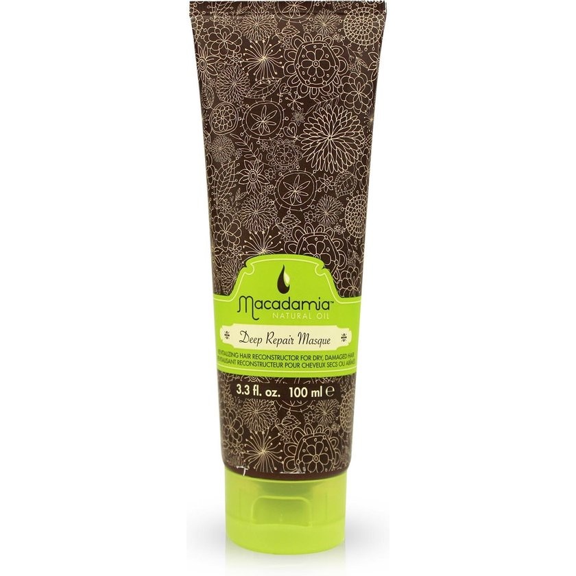 Macadamia Natural Oil Deep Repair Masque Masker DroogBeschadigd Haar 100ml