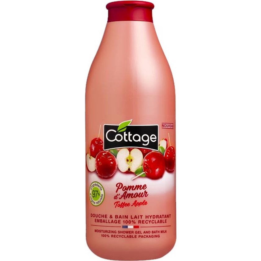 Cottage Moisturizing Creamy Shower Gel Caramelized Apple 750ml
