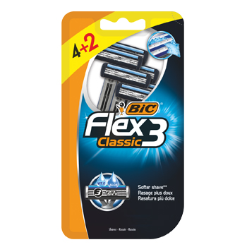 Bic Flex 3 Blades Shaving Machine 4 2 Units