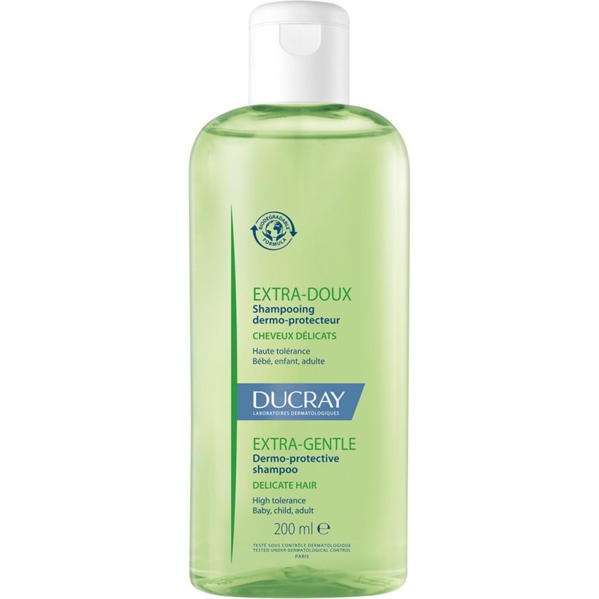 Ducray Extra-Doux Shampooing Dermo-Protecteur Shampoo Daily Use 200ml