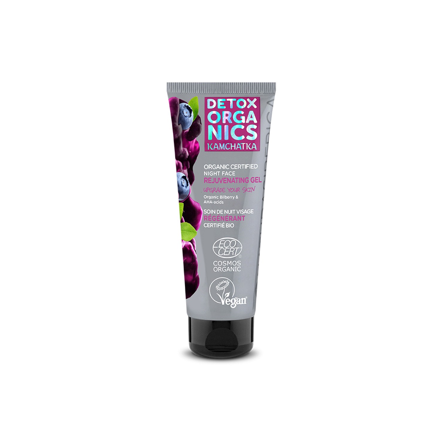 Natura Siberica Kamchatka Organic Certified Night Face Rejuvenating Gel 75ml