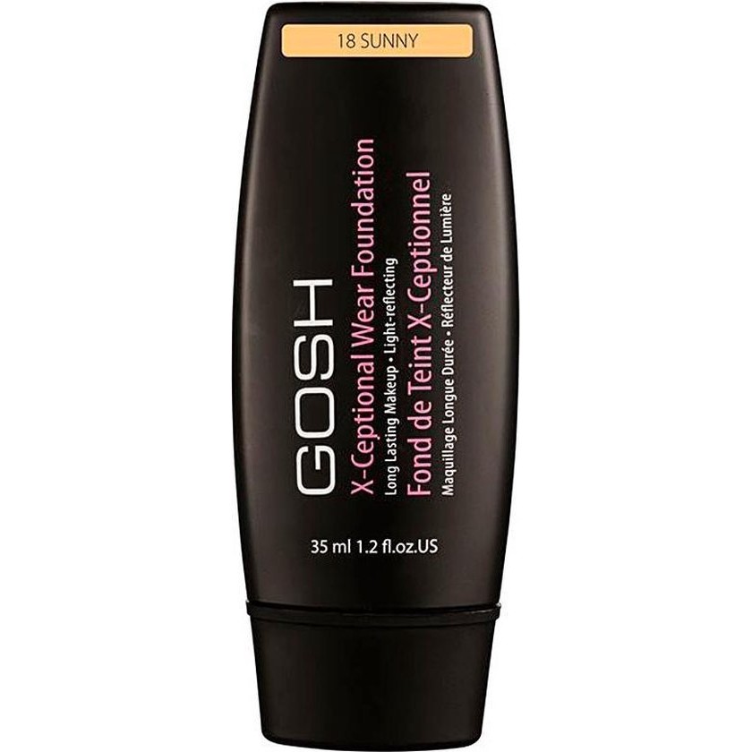 Gosh – X-Ceptional Wear Foundation Long Lasting Makeup Long Lasting Face Primer 18 Sunny 35Ml
