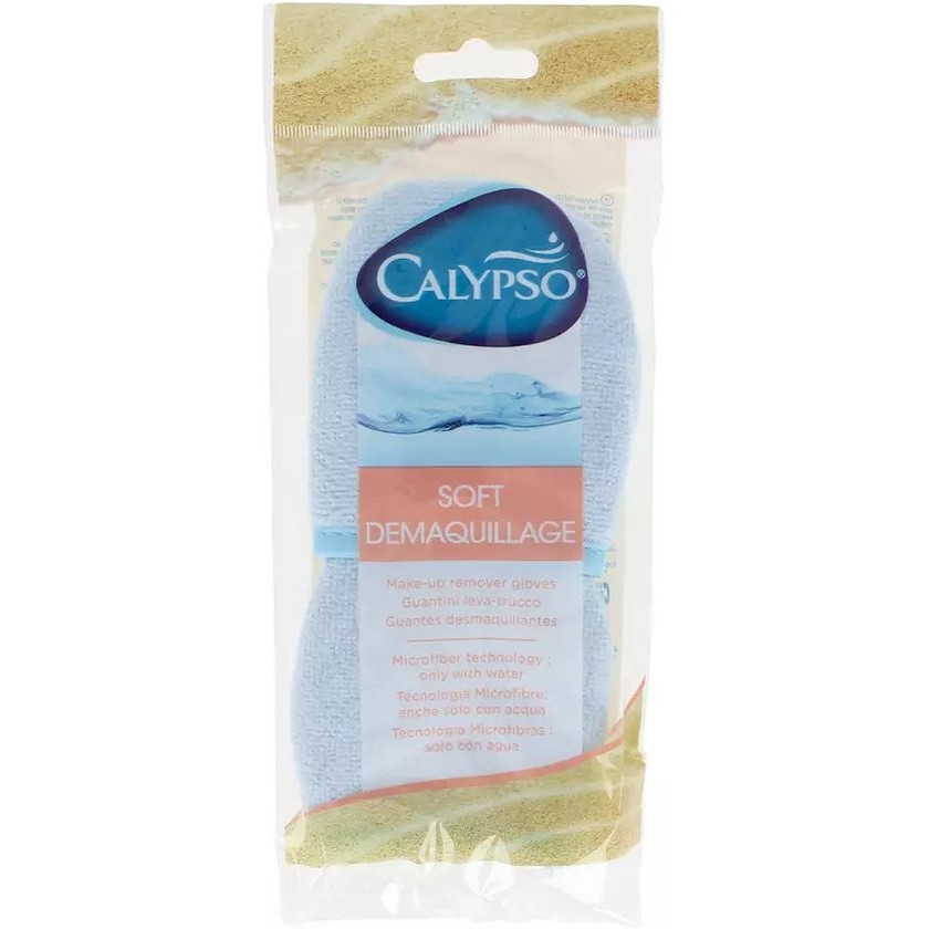 Gentle Make-up Remover Glove X 2 U By Calypso 2 Pcs