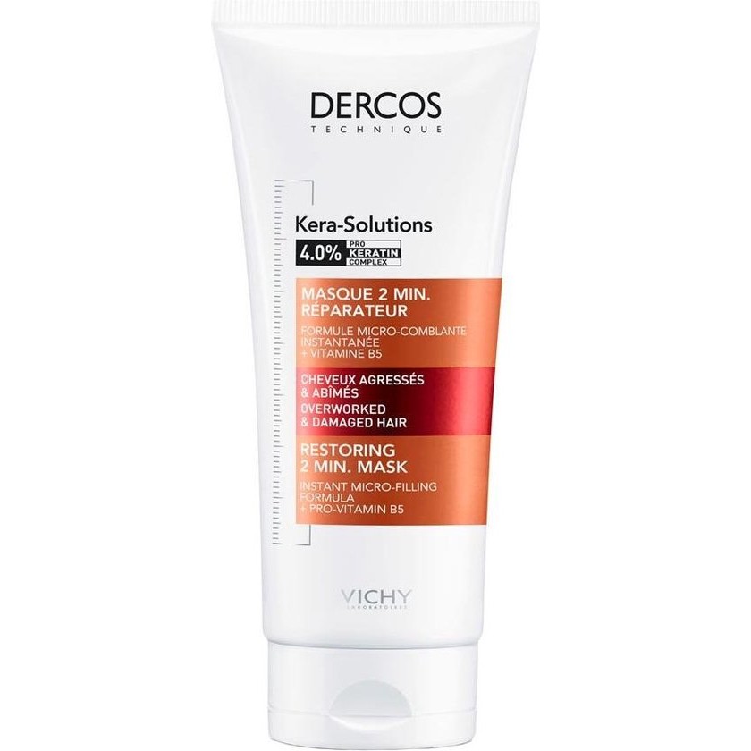 Dercos Kera-solutions Restoring 2 Min. Mask – Mask For Restoring Damaged Hair 200ml