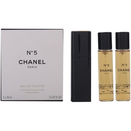 Chanel No.5 EDT – Twist and Spray W 3 x 20 ml