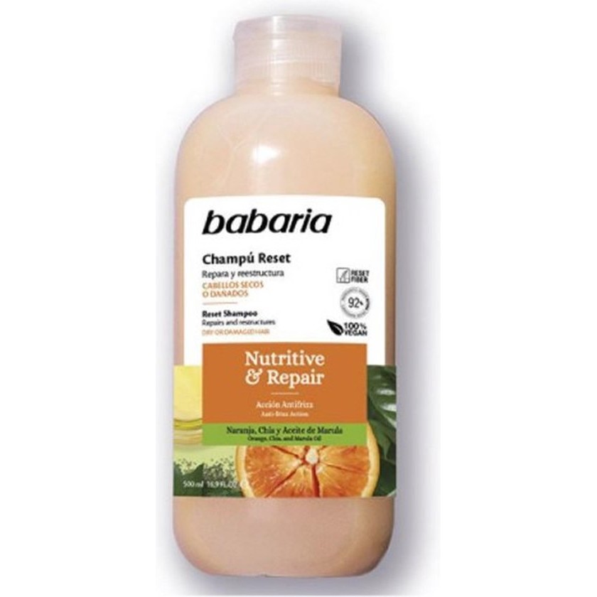 Babaria Nutritive&repair Champu Reset Cabello Seco 500ml