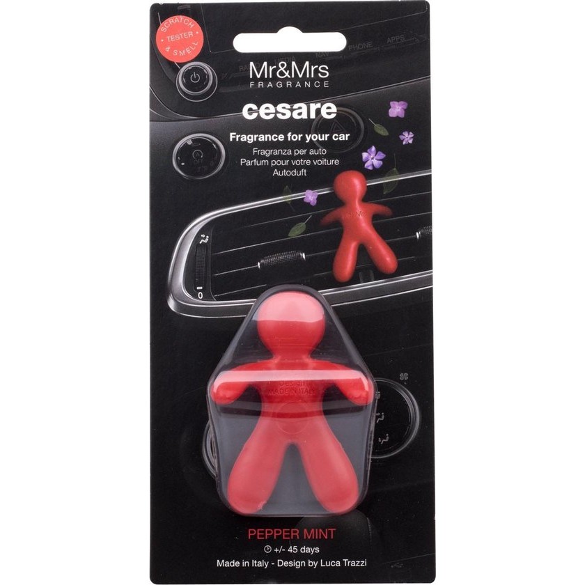 Mr & Mrs Fragrance – Cesare Pepper Mint ( máta peprná ) – Vůně do auta – ML