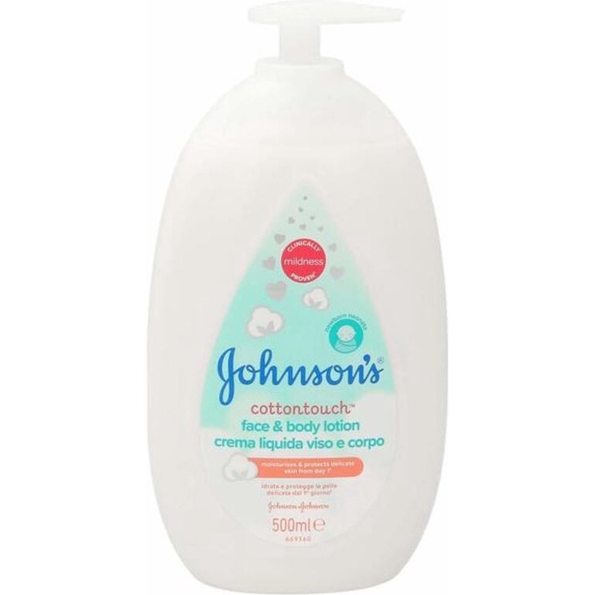 Cottontouch Face & Body Lotion By Johnson’s 500 Ml