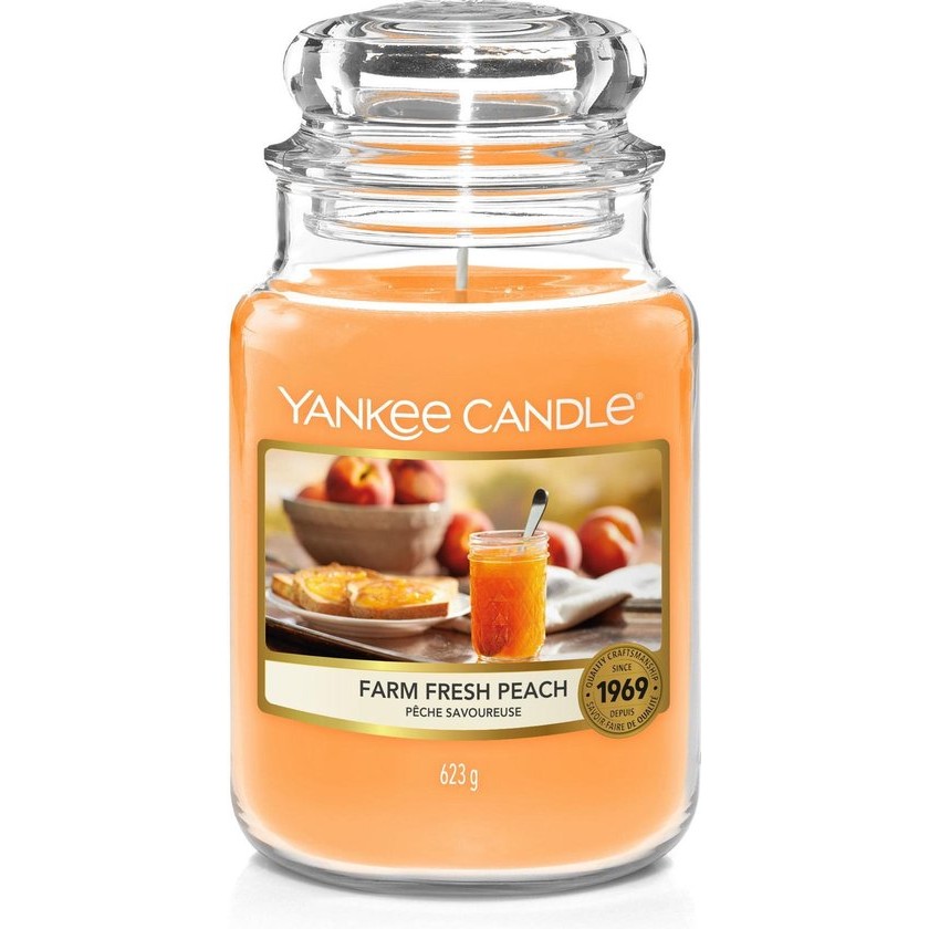 Yankee Candle Farm Fresh Peach Large Jar