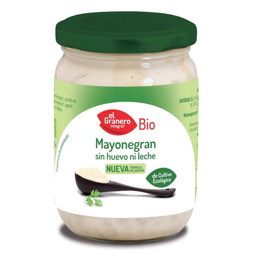 Granero Mayonegran Organic Egg-Free Mayonnaise 247 Grams