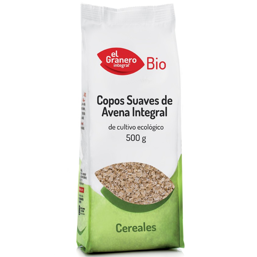 Granero Soft Wholegrain Oat Flakes Bio 500g