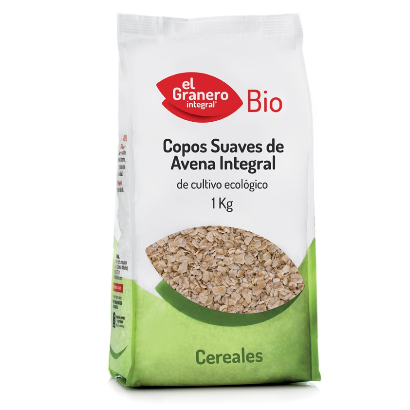Granero Soft Wholegrain Oat Flakes Bio 1 Kg