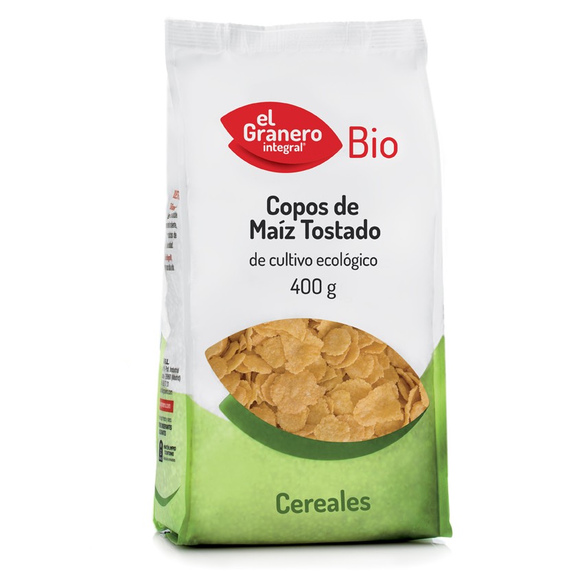 Granero Organic Toasted Corn Flakes 400g