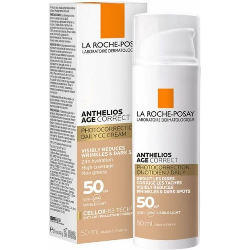 La Roche Posay Anthelios Age Correct Spf50 Color By La Roche-posay 50 Ml