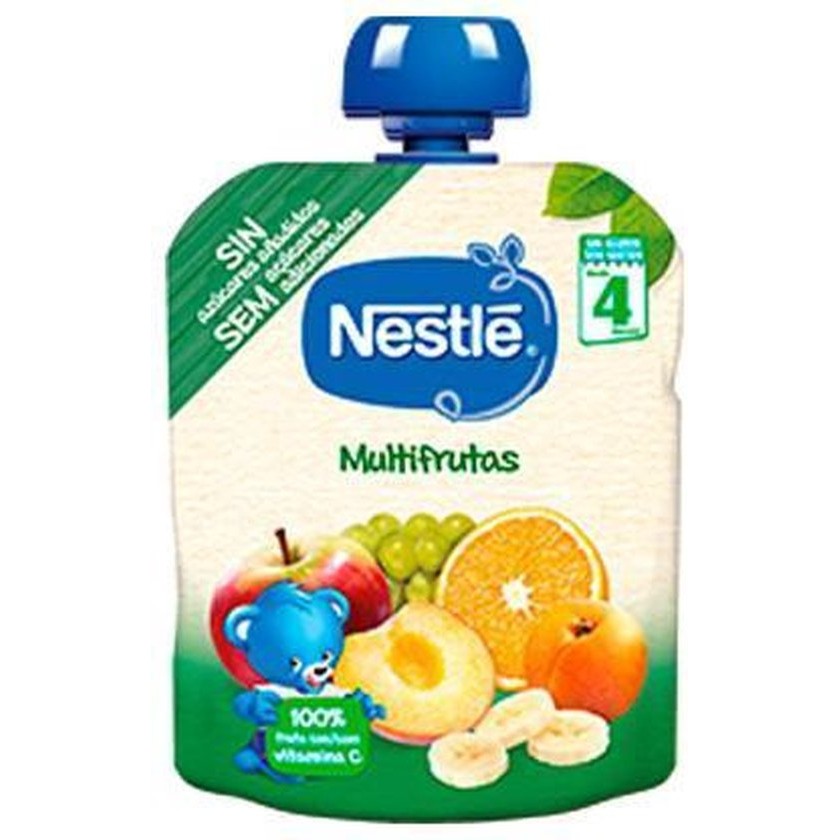 Nestle 3x Nestlé Wallet Nest Naturnes Multifrutas 6 Months 90g