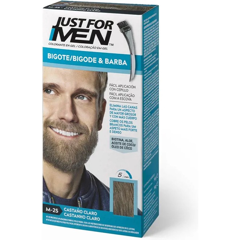 Permanent Dye Just For Men Beard/Moustache (15 ml)