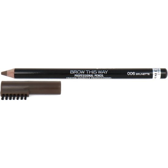 Rimmel Brow This Way Professional Wenkbrauwpotlood – 006 Brunette