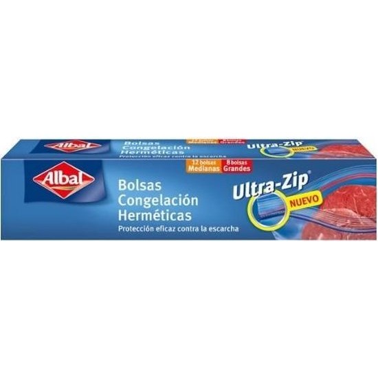 Albal Freezing Bags u2013 Airtight u2013 2 Sizes u2013 20 Bags