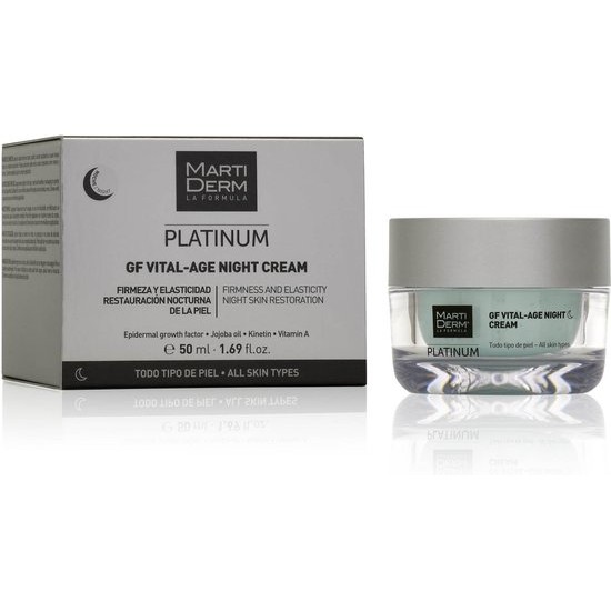 Martiderm PLATINUM GF VITAL AGE night cream Firming facial treatment