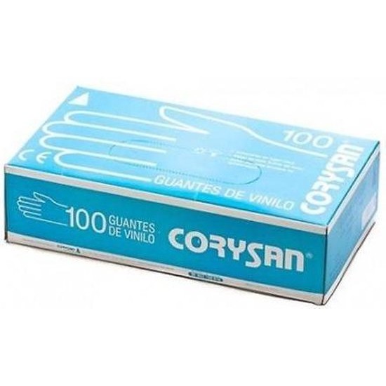 Vinyl Gloves Medium Size 100 Units Corysan