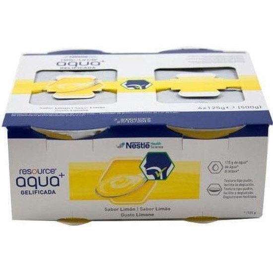 Meritene Resource Aqua Gelified 4 Tubs 125g