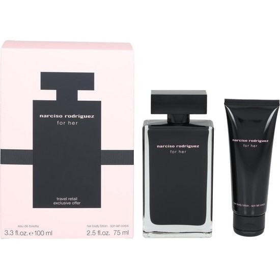 Narciso Rodriguez for Her Geschenkset – Eau de Toilette + Bodylotion