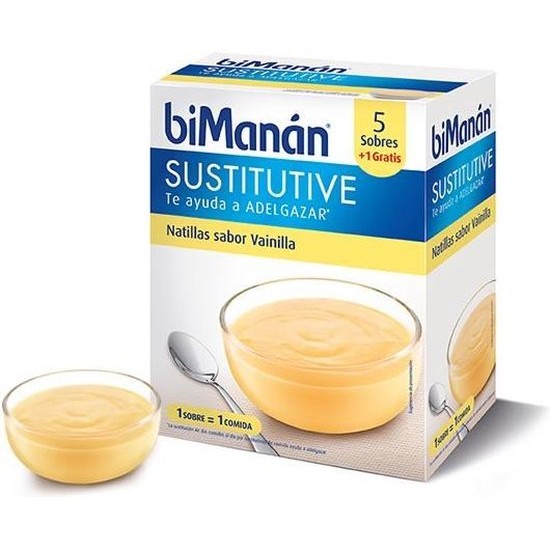 Bimana n Sustitutive Vanilla Custard 5 Units
